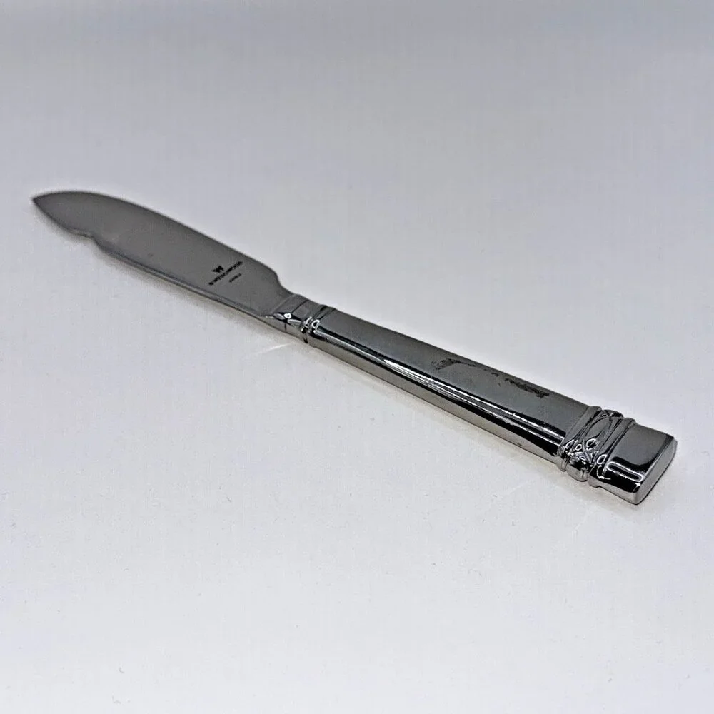 Wedgwood Oberon Hollow Master Butter Knife Spreader 18/10 Glossy 7-1/8
